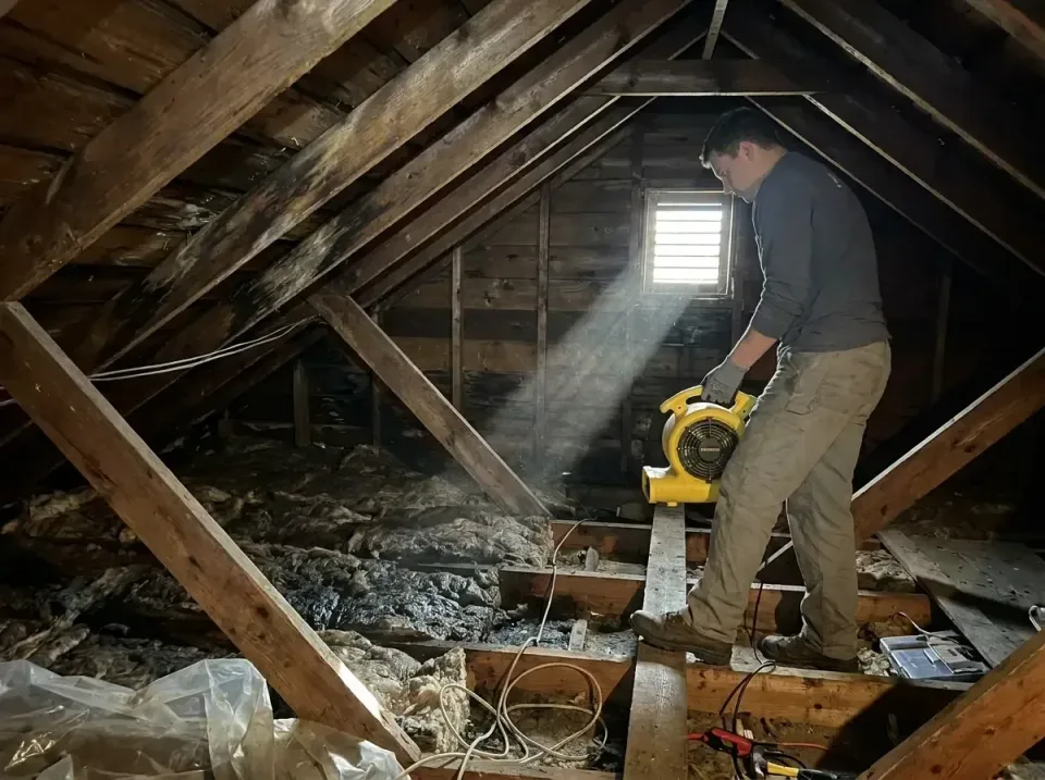 attic-water-damage-drying-proc-007 — frequently asked questions, Emergency Water Extraction & 24/7 Flood Response in Home Ga…